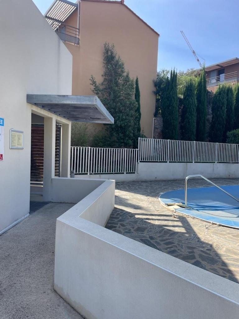 Апартаменты Al Balco Catala - Appt Avec Terrasse Et Piscine Коллиур Экстерьер фото